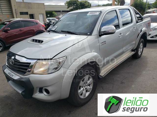 LOTE 026 TOYOTA/HILUX CD SRV 3.0 D-4D TURBO