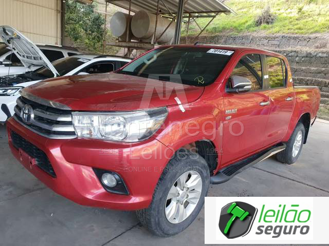 LOTE 037 TOYOTA/HILUX CD SRV 2.8 16V VVT-I DIESEL 2017