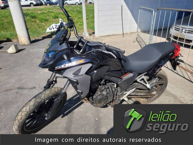 LOTE 032 2021 HONDA CB 500 X 